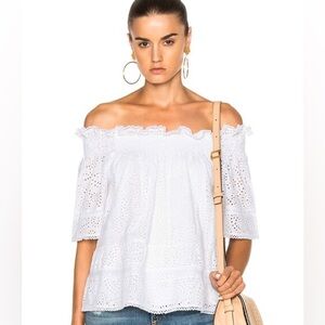 🪡 NEEDLE & THREAD Off the Shoulder Top